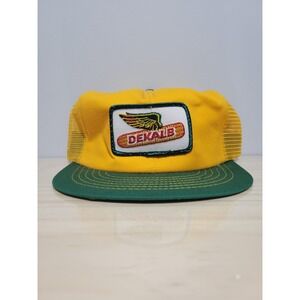 Vtg 70s 80s DEKALB FLYING CORN Trucker Snapback vintage swingster seed k-product